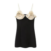 Blumen-Slip-Kleid